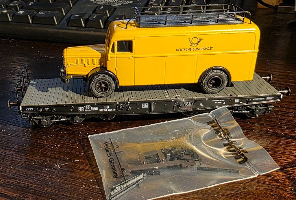 3495. H0 Märklin transportwagen voor postvervoer., Ophalen of Verzenden, Nieuw, Wagon, Märklin