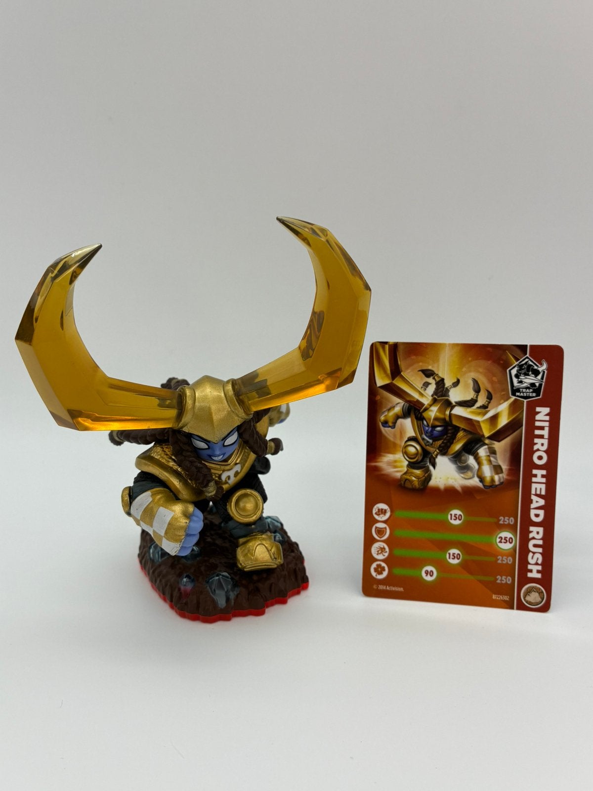 Skylanders Trap Team Nitro Head Rush avec billet, Envoi, Comme neuf