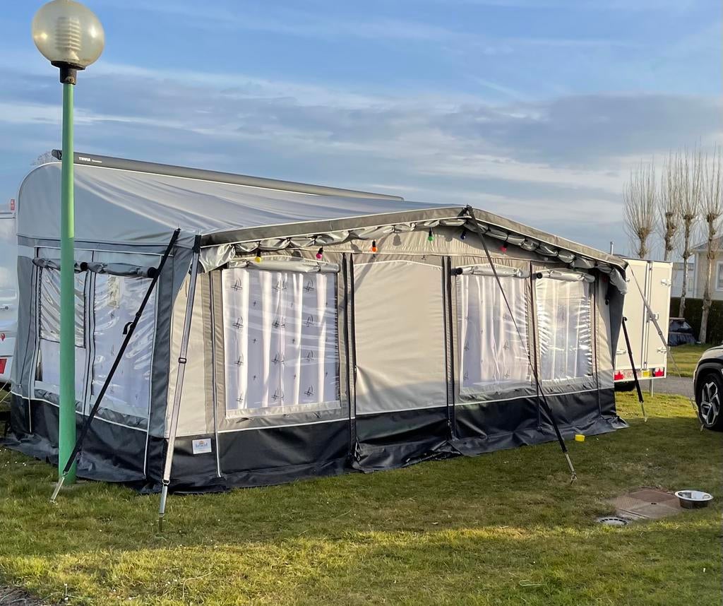 Brand palazzo 4 seizoensvoortent, Caravans en Kamperen, Voortenten en Luifels, Ophalen, Brand