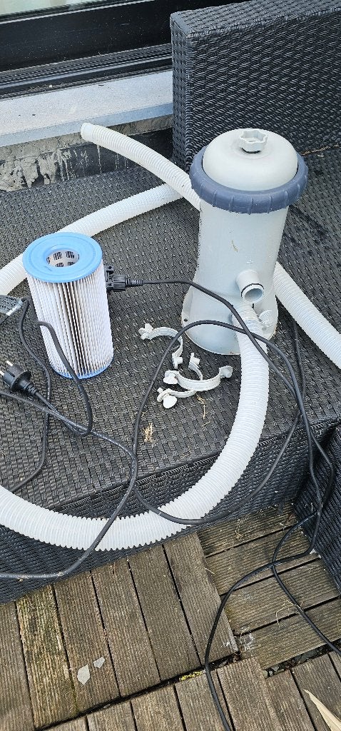 Zwembad pomp, Tuin en Terras, Zwembad-toebehoren, Ophalen, Gebruikt, Zwembadpomp