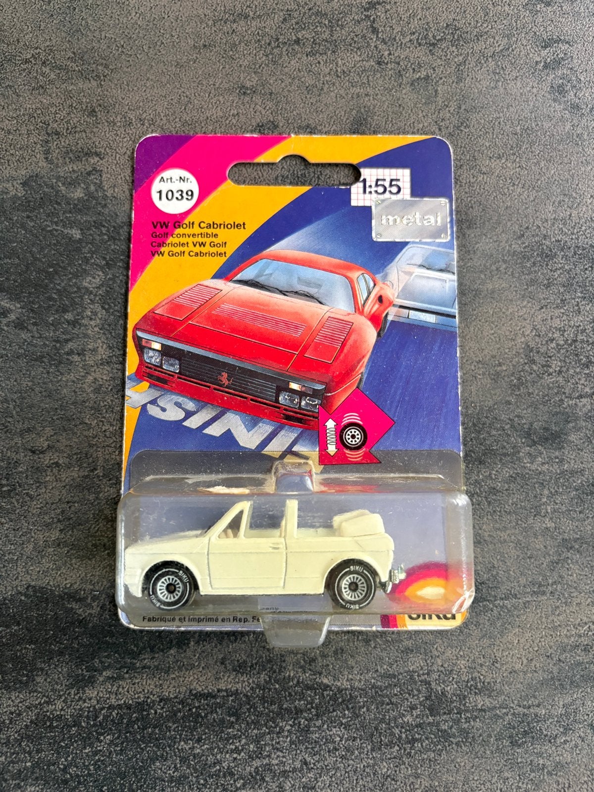 Siku Volkswagen Golf Cabriolet, Enlèvement ou Envoi, Neuf, Voiture, SIKU