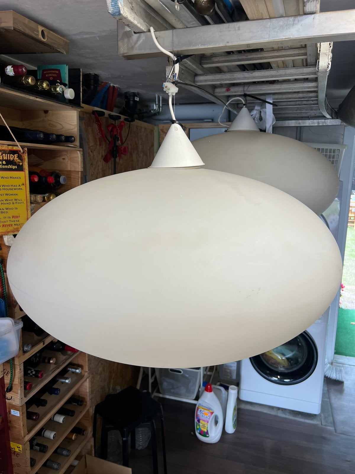 Scandinavisch model vintage lampen. Jaren 60-80, Ophalen, Zo goed als nieuw