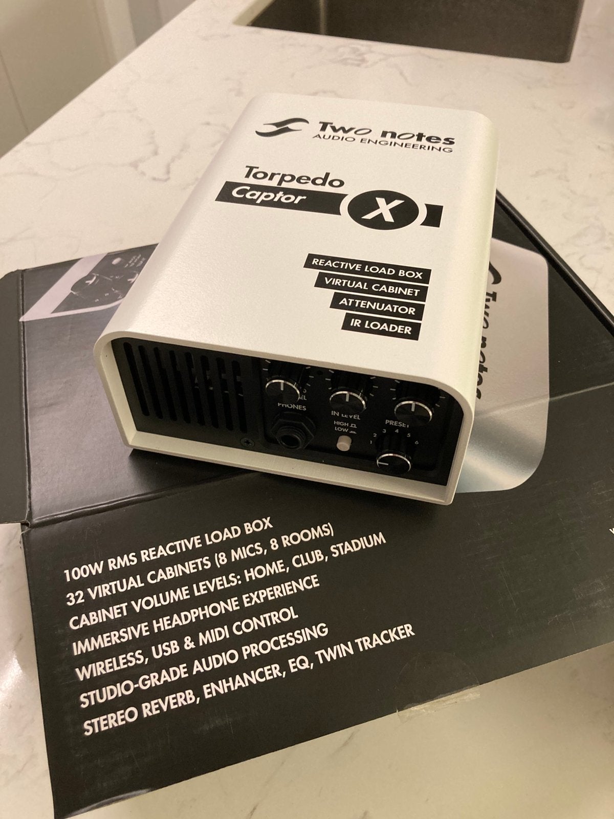 Two Notes Torpedo Captor X, Muziek en Instrumenten, Ophalen of Verzenden, Nieuw