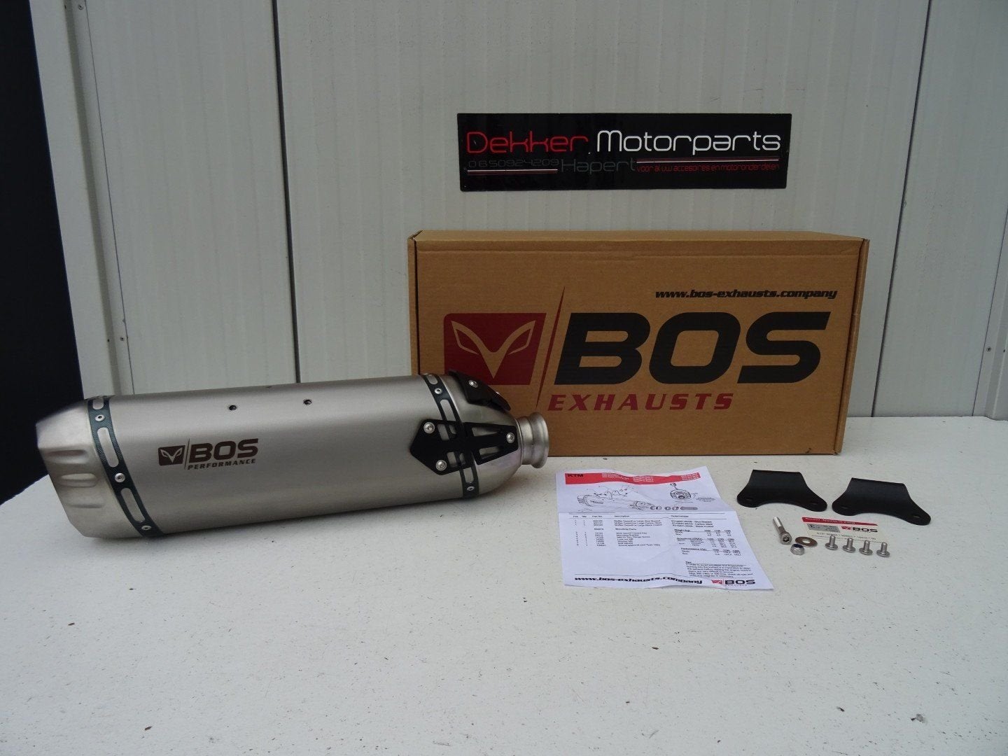 Bos Desertfox Sport Demper KTM 1050 / 1190 / 1290 Adventure, Neuf, -, -, -