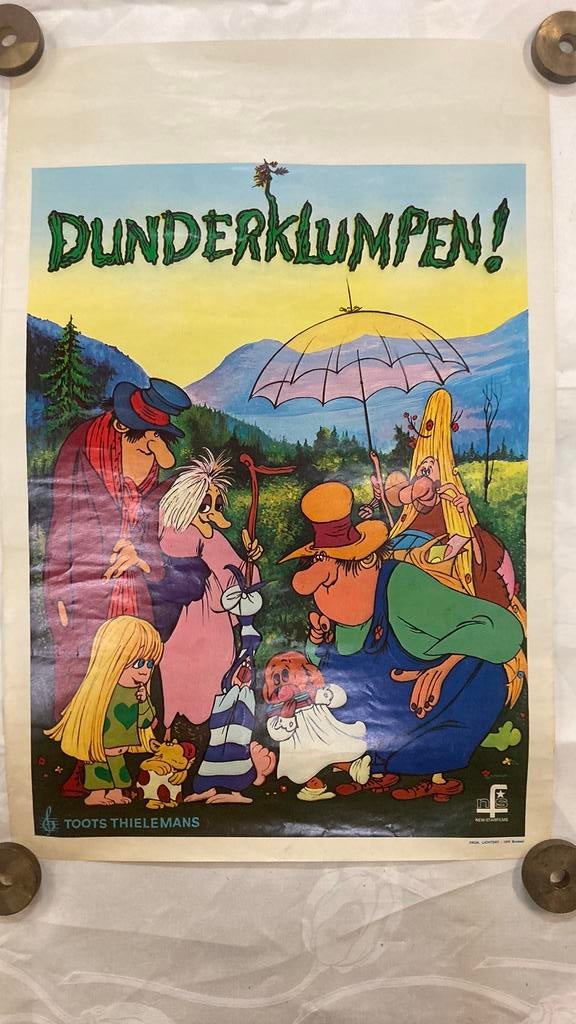 Affiche du film dunderklumpen, Enlèvement ou Envoi, Comme neuf, Musique