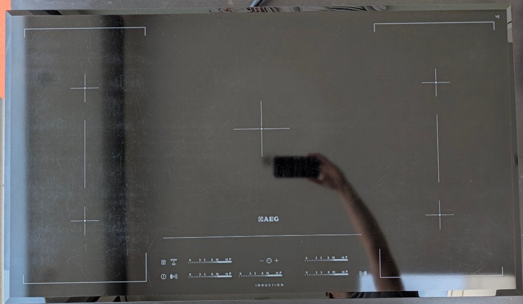 Cuisinière à induction AEG HK955423FB MaxiSense, Encastré, Enlèvement, Utilisé, Induction