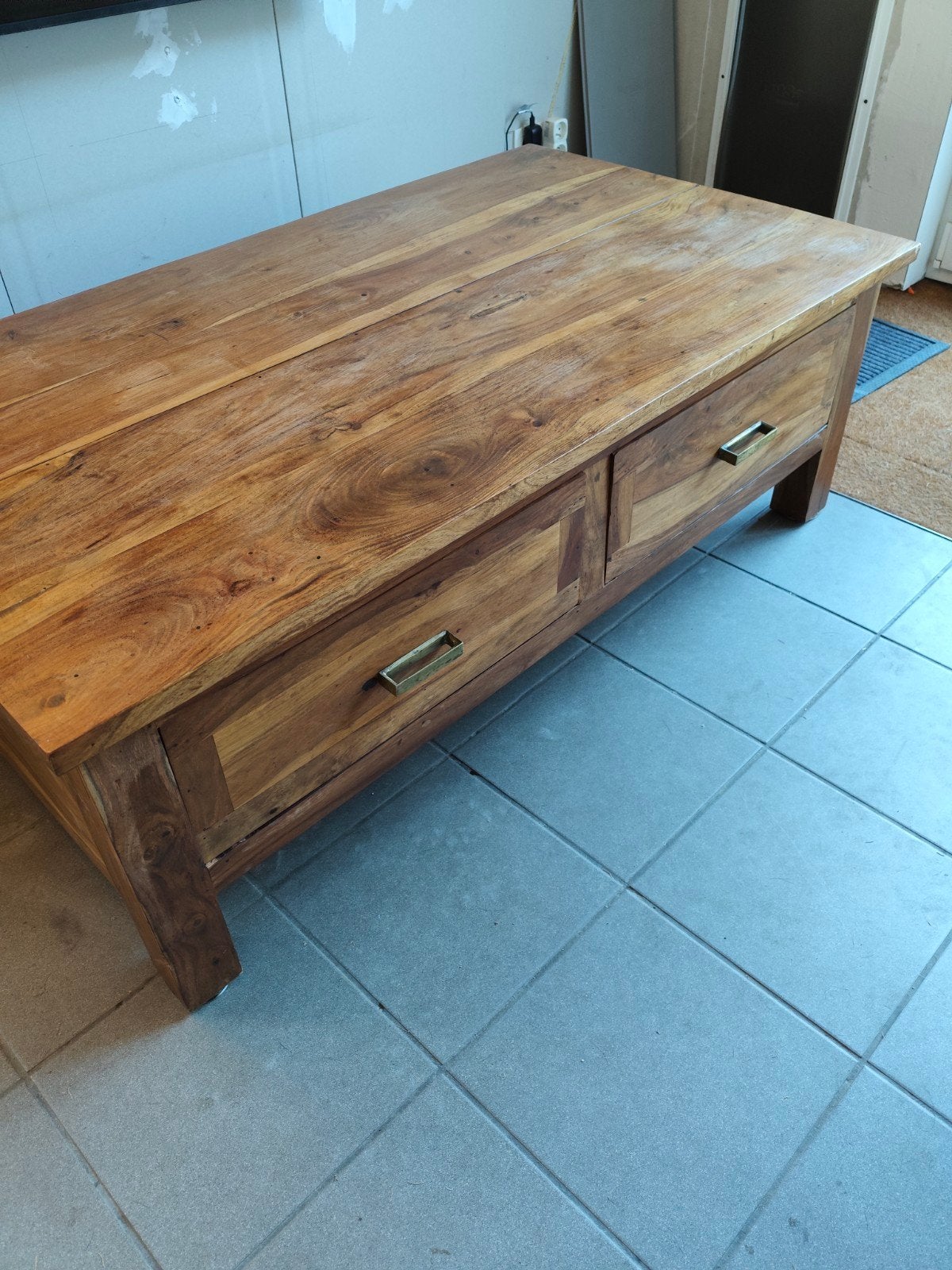 salontafel, Ophalen, 50 tot 100 cm, 100 tot 150 cm, Eikenhout