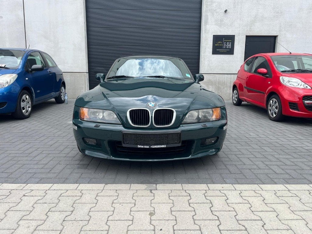 BMW Z3 2.8I 6 Cilinder, Cabriolet, Automaat, Sportinterieur, Achterwielaandrijving, Zwart, Cabriolet, Leder