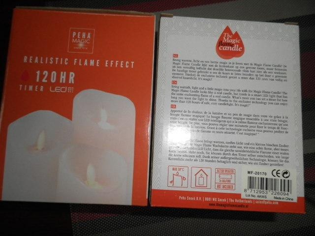 Bougies LED neuves dans la boîte, Maison & Meubles, Autres couleurs, Enlèvement, Bougie, Autres matériaux