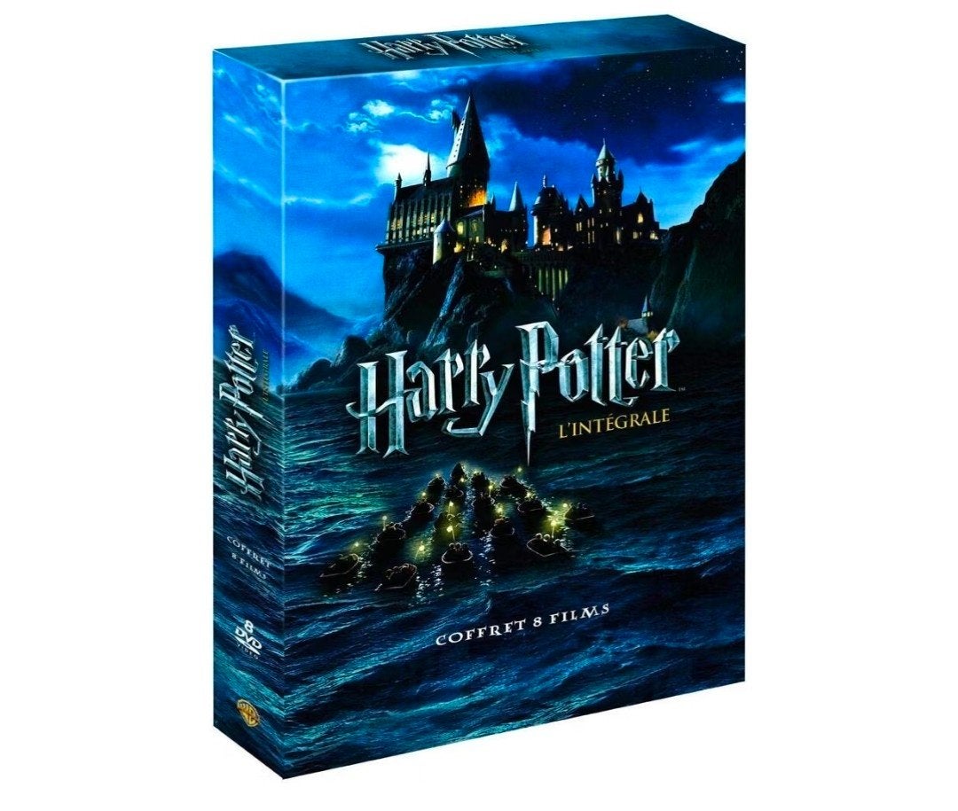 Coffret dvd l'intégrale Harry Potter, Enlèvement, Comme neuf, Anglais, Science-Fiction