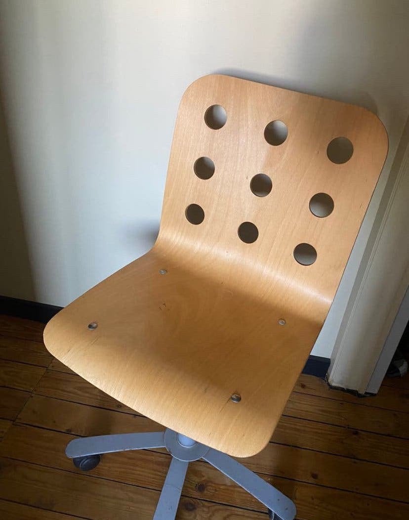 Gratis ikea bureau stoel, Ophalen, Zo goed als nieuw