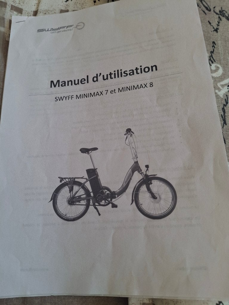 2 Swyff minimax 8 opvouwbare elektrische fietsen, Ophalen, Zo goed als nieuw, Overige merken