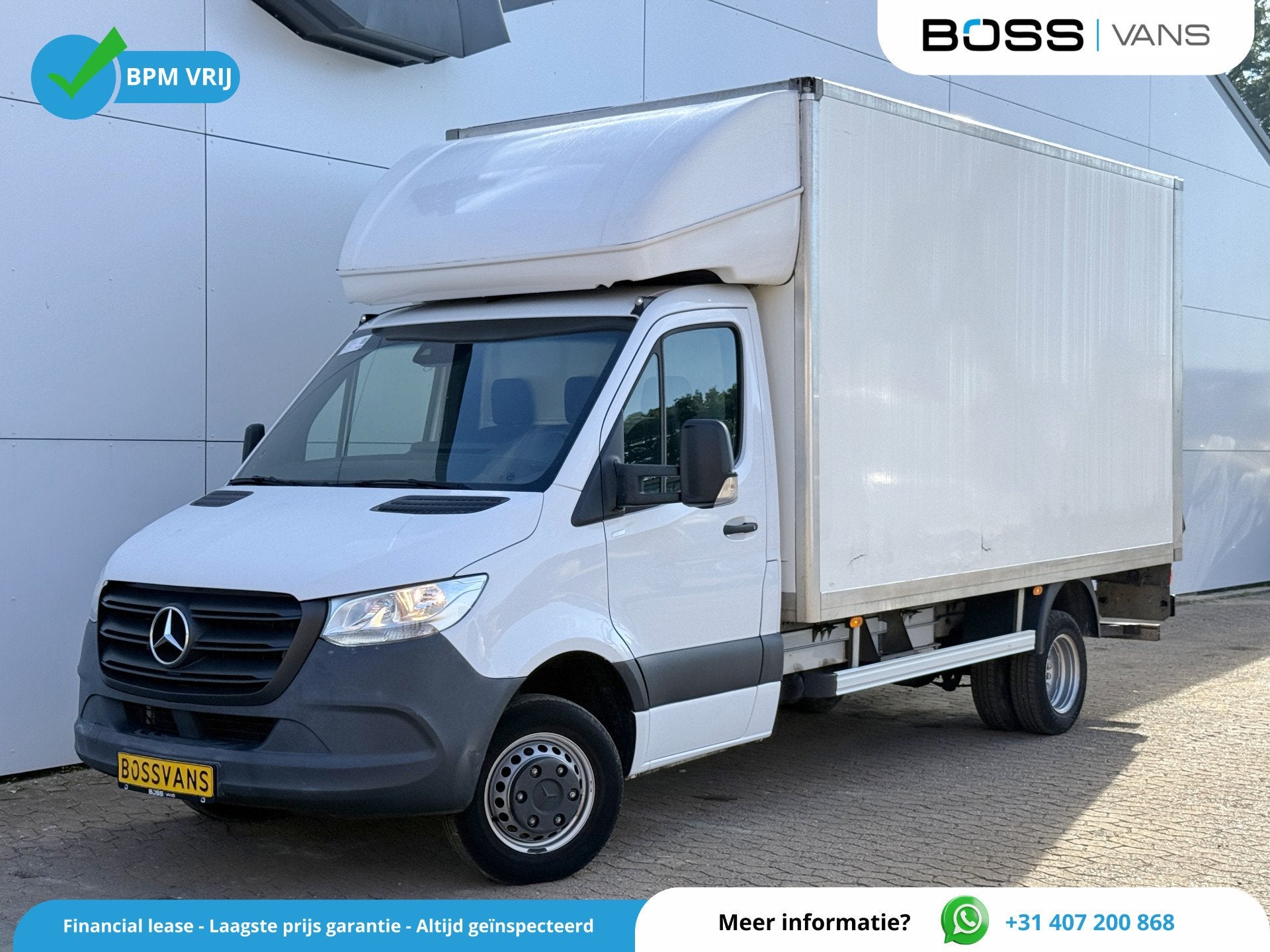 Mercedes-Benz Sprinter 515 1.9 CDI 150PK Laadklep Bakwagen D, Auto's, Automaat, Gebruikt, 4 cilinders, 2000 kg