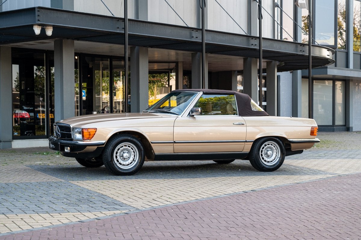 Mercedes-Benz SL-Klasse SL 380 R107 (automatique), Cuir, Achat, Carnet d'entretien, Autres couleurs