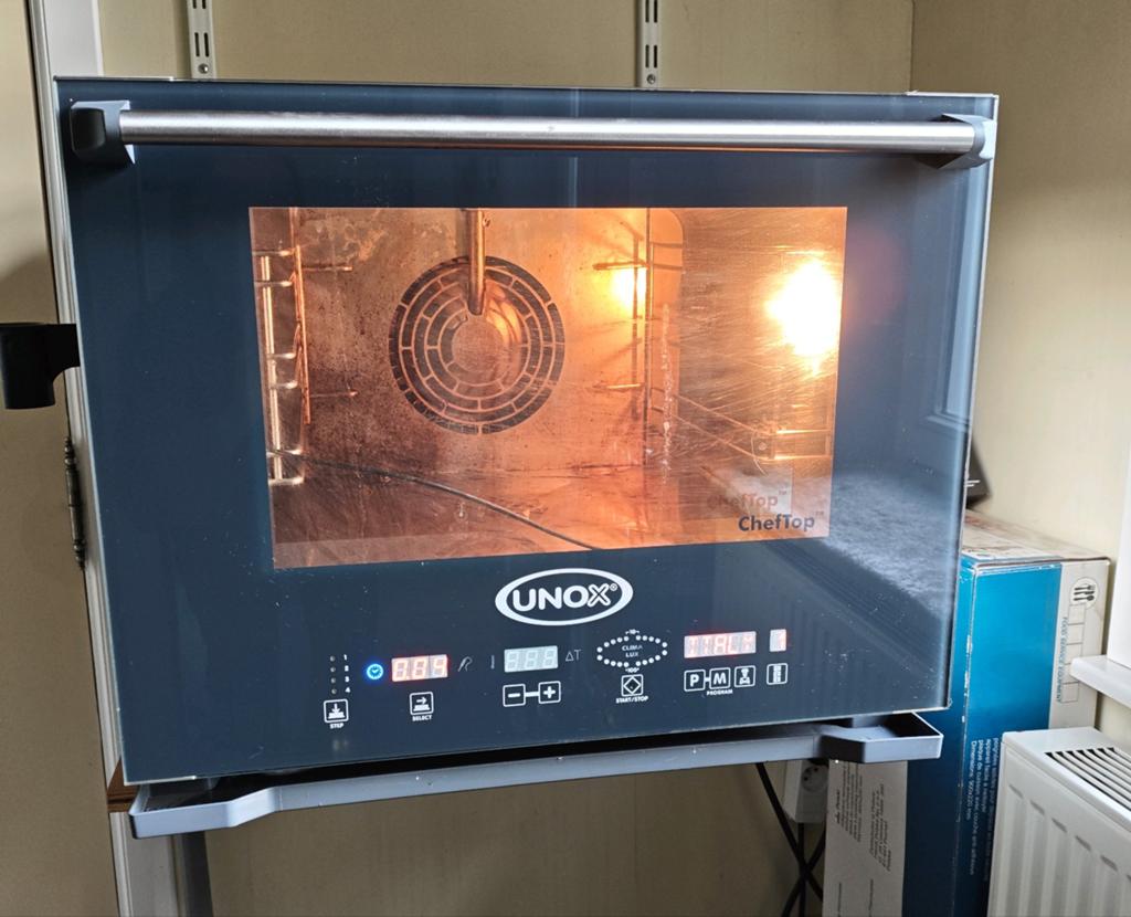 Unox Cheftop professionele oven, Ophalen, 45 tot 50 cm, Hete lucht, Oven