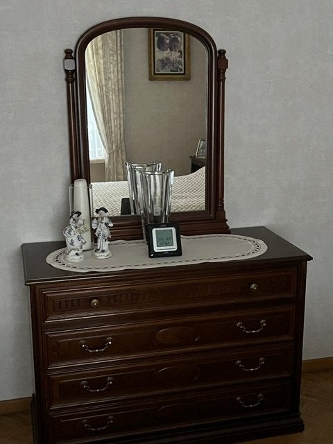 SLAAPKAMER, Huis en Inrichting, Ophalen, Gebruikt, Bruin, 200 cm