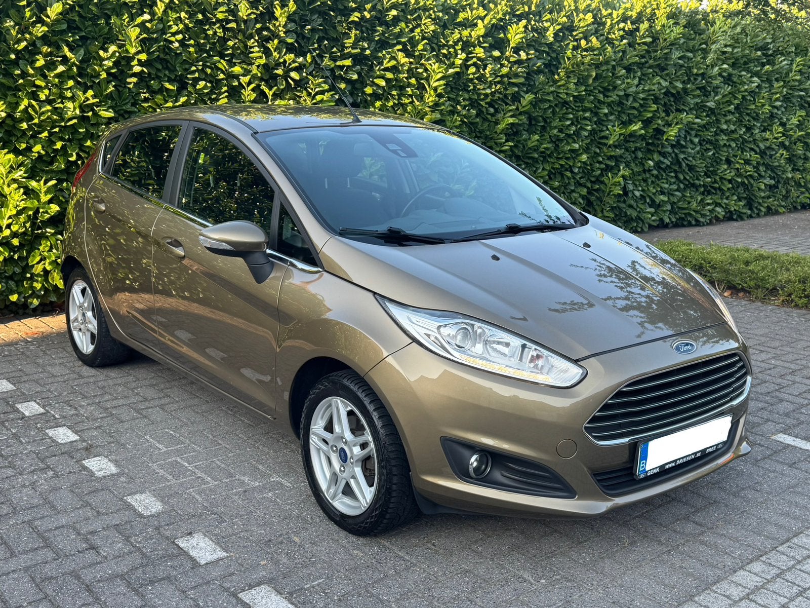 Ford Fiesta Titanium 1.0 benzine met Airco/Parksensor.., Parkeersensor, Bedrijf, 5 zetels, 5 deurs