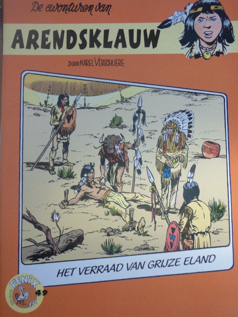 avonturen van arendsklauw, het verraad van grijze eland, Boeken, Ophalen of Verzenden