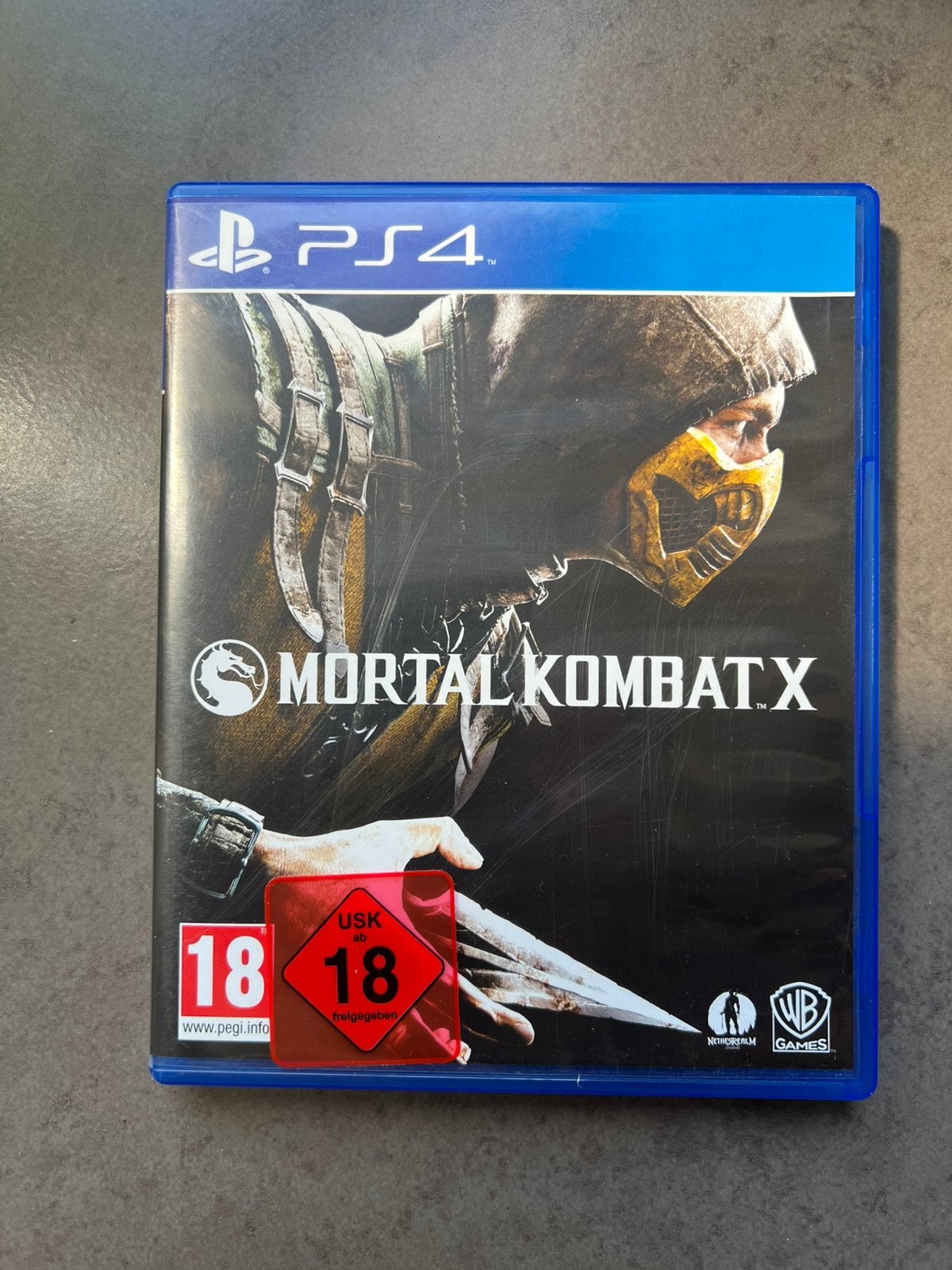 PlayStation 4 Mortal Kombat X, Ophalen of Verzenden, Zo goed als nieuw