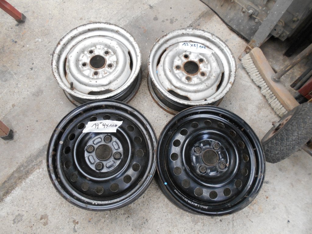 4 jantes 13"&14" pour remorque ou autres, Auto-onderdelen, Banden en Velgen, Overige, Gebruikt, Velg(en), Overige maten