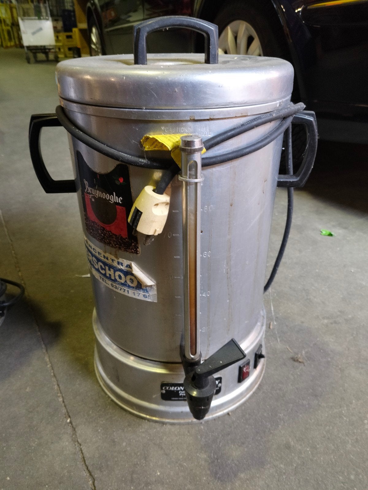 2 perculators samen te koop, Ophalen