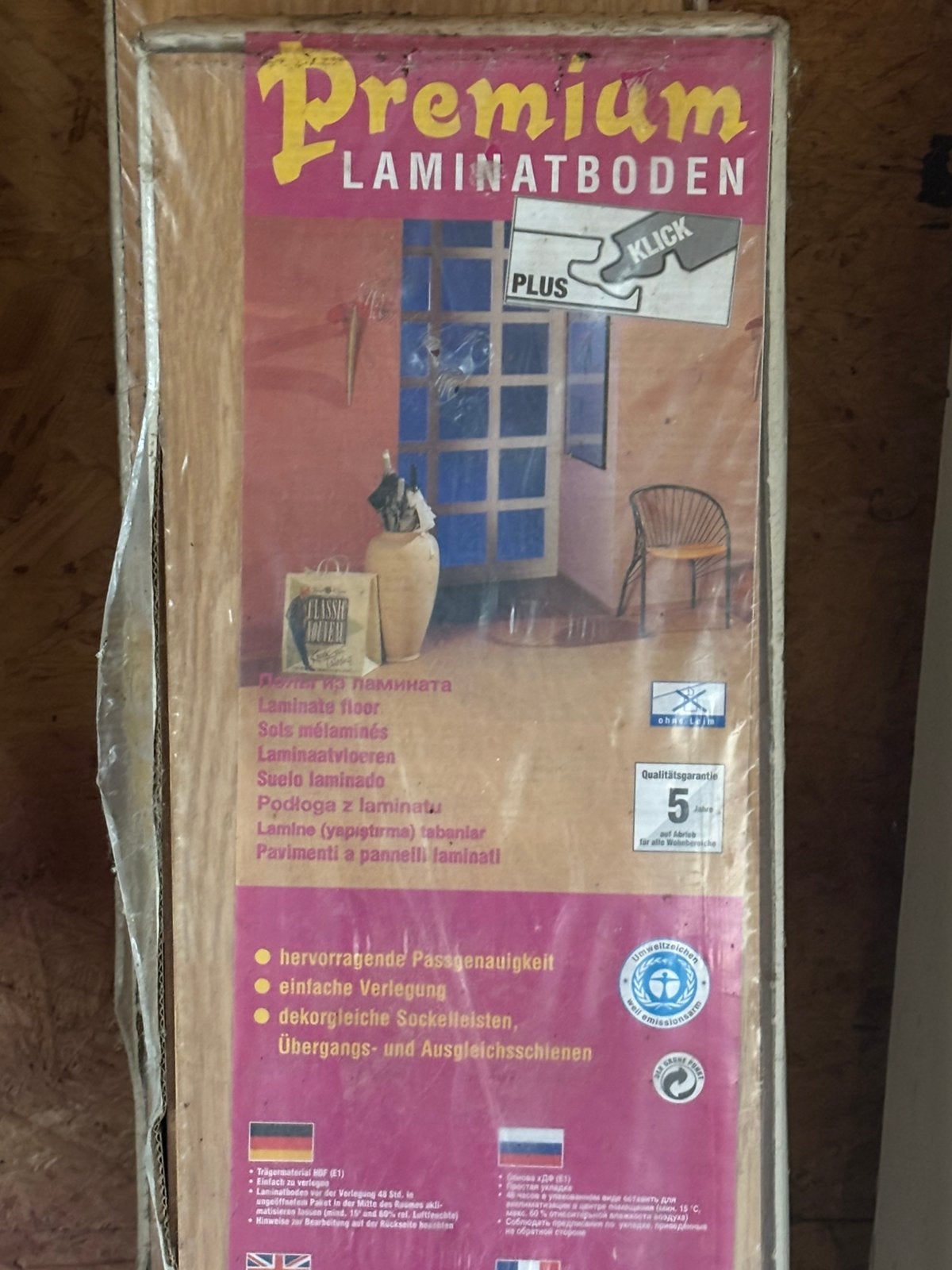 Te koop laminaat, Ophalen, Zo goed als nieuw, Laminaat