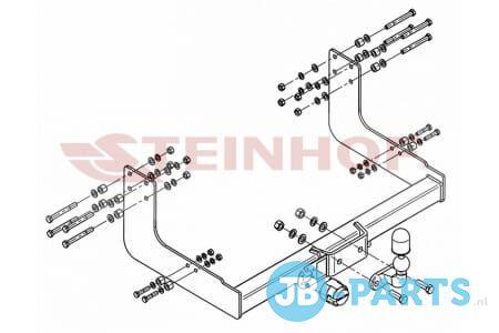Vaste trekhaak Mercedes Sprinter 3,05 tussen 1995-2006, Auto-onderdelen, -, -, -
