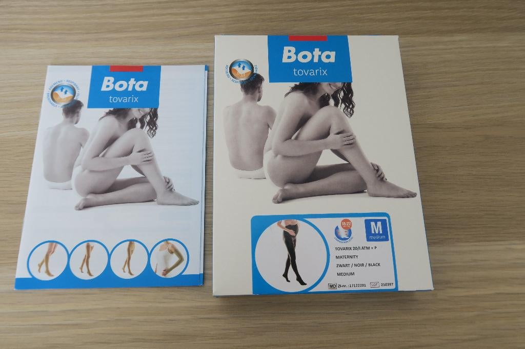 Zwangerschaps compressiepanty - Bota - M zwart, Zwart, Nieuw, Maat 40/42 (M), Ophalen of Verzenden