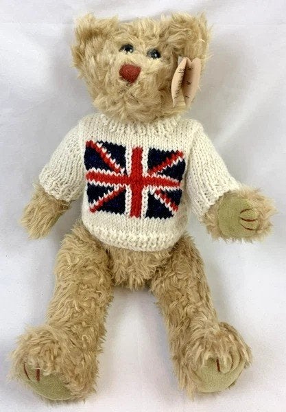 Ty Jack teddybeer met Union Jack trui knuffel 33cm nieuw, Beer, Zo goed als nieuw, Middelgroot (20 tot 80 cm), Ty