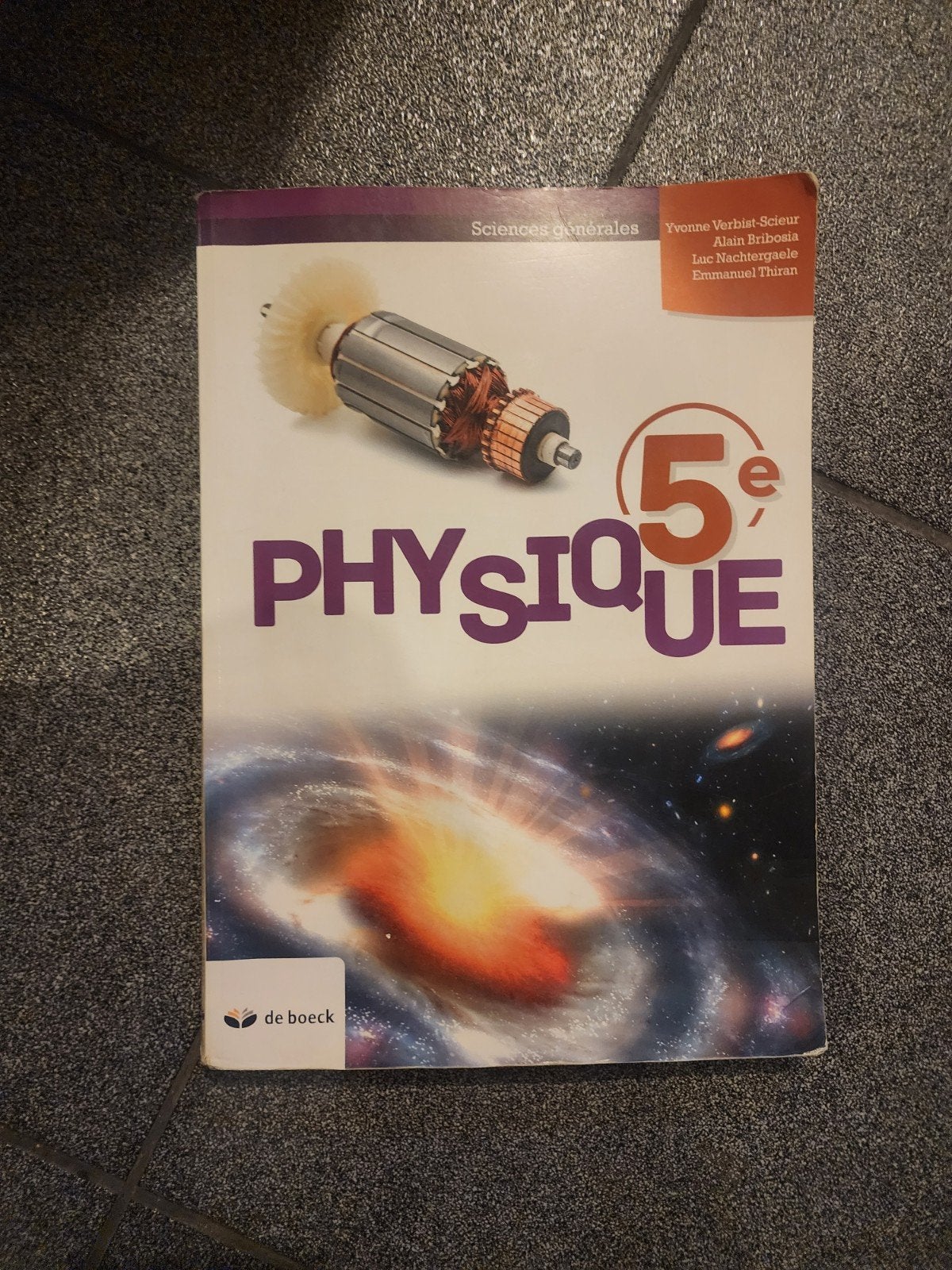 physique 5, Livres, Enlèvement, Physique