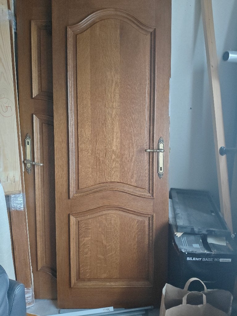 Portes en chêne, Enlèvement, Moins de 80 cm, Bois, 200 à 215 cm