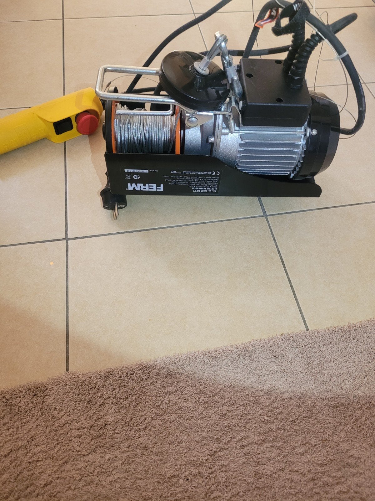 Lift goed staat, Ophalen