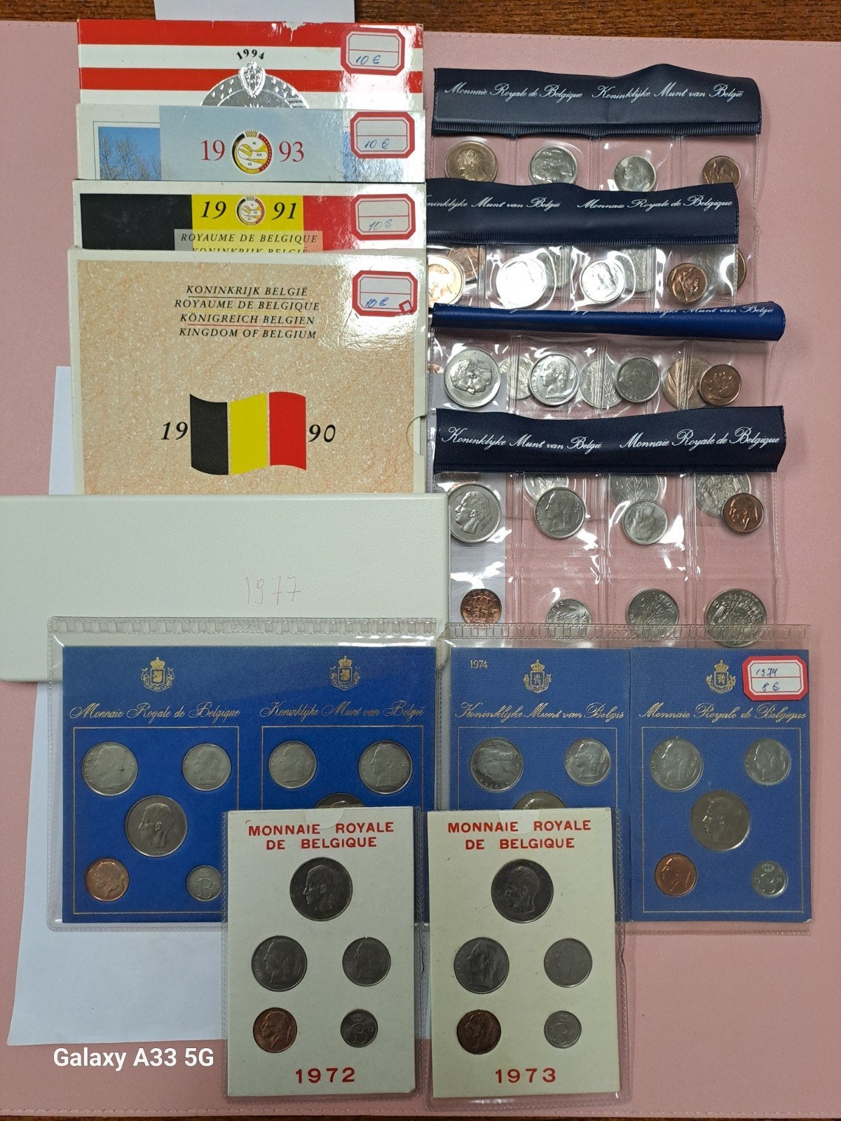Belgique-Lot de 13 sets FDC–Monnaie Royale de Belgique–1, Enlèvement ou Envoi, Belgique, Série
