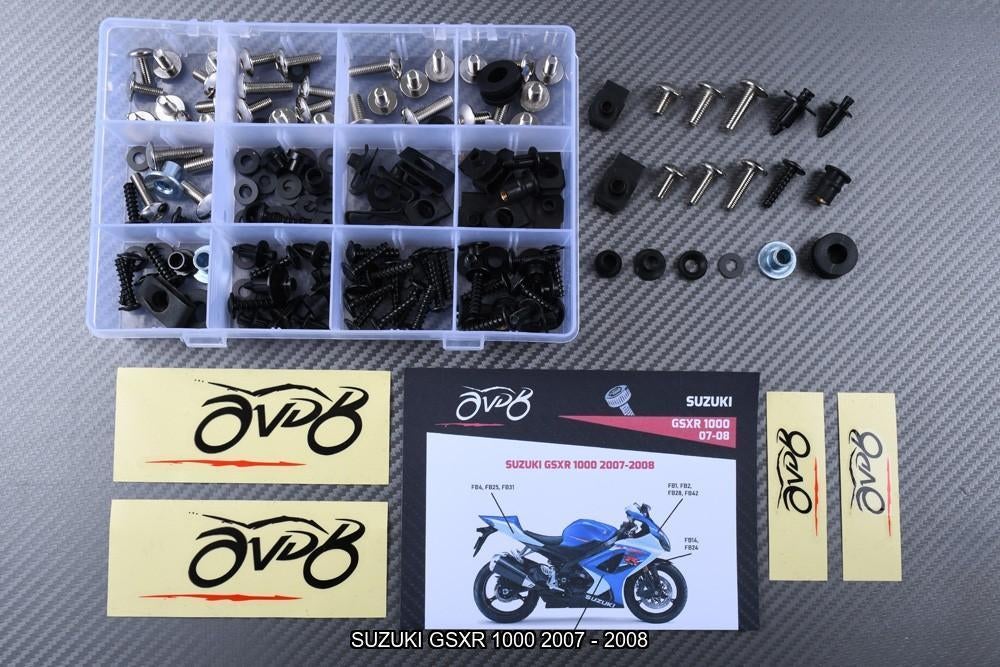 Kit visserie spécifique pour SUZUKI GSXR 1000 2007 - 2008, Enlèvement ou Envoi, Neuf