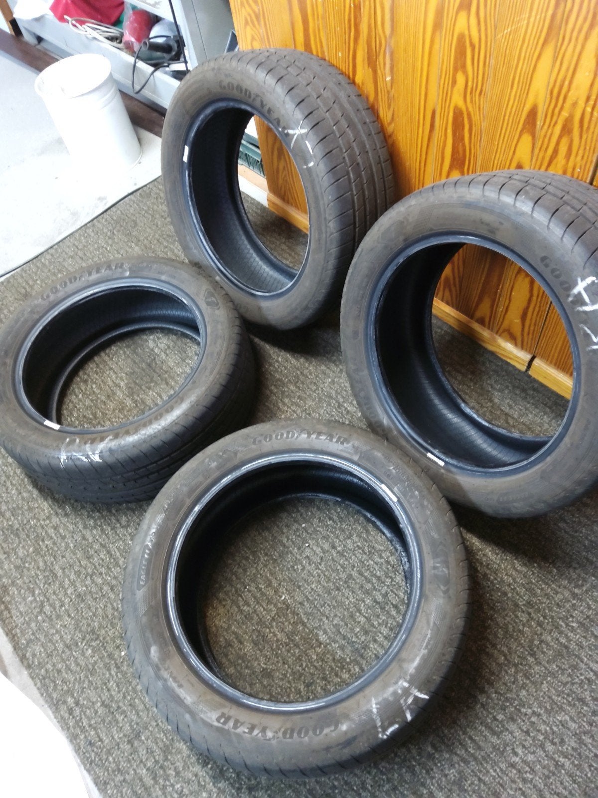 4 NIEUWE ZOMERBANDEN GOODYEAR EAGLE F1 ASYMMETRIC 5 MO XL, Auto's, Automaat, Euro 6, Break, 6 deurs
