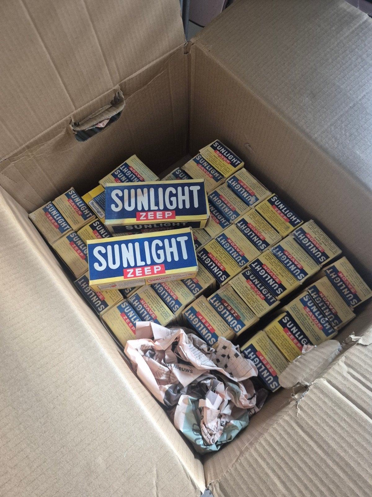 40 dozen sunlight zeep, Enlèvement ou Envoi