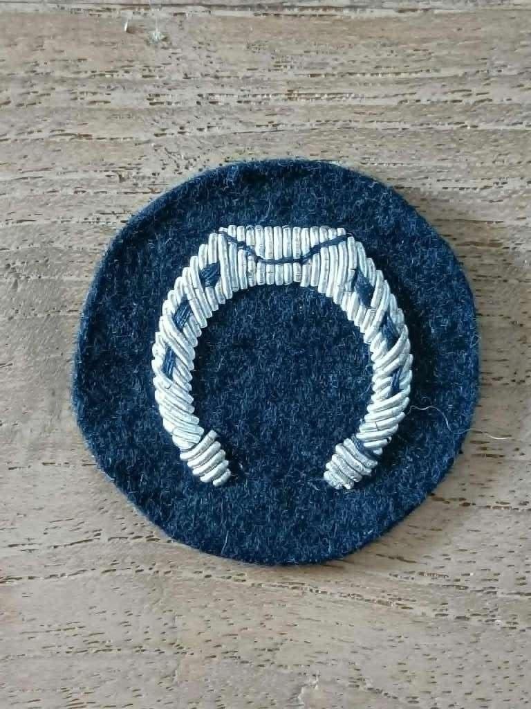 RIJKSWACHT #1, Verzamelen, Ophalen of Verzenden, Rijkswacht, Embleem of Badge