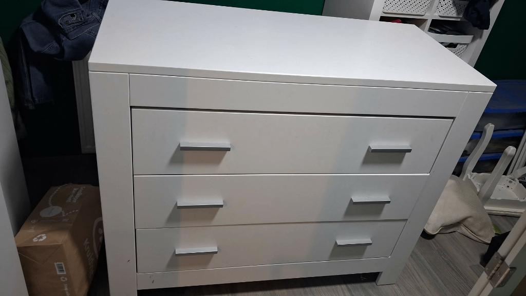 Commode, Ophalen, Gebruikt, 50 tot 100 cm, 3 of 4 laden