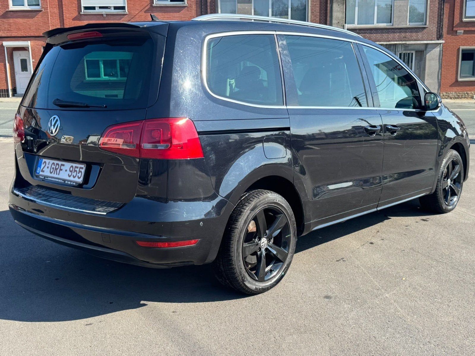 Vw Sharan 2.0
*_Vw Sharan 2.0 tdi 140 cv _*, Auto's, Zwart, 4 cilinders, Zwart, Leder