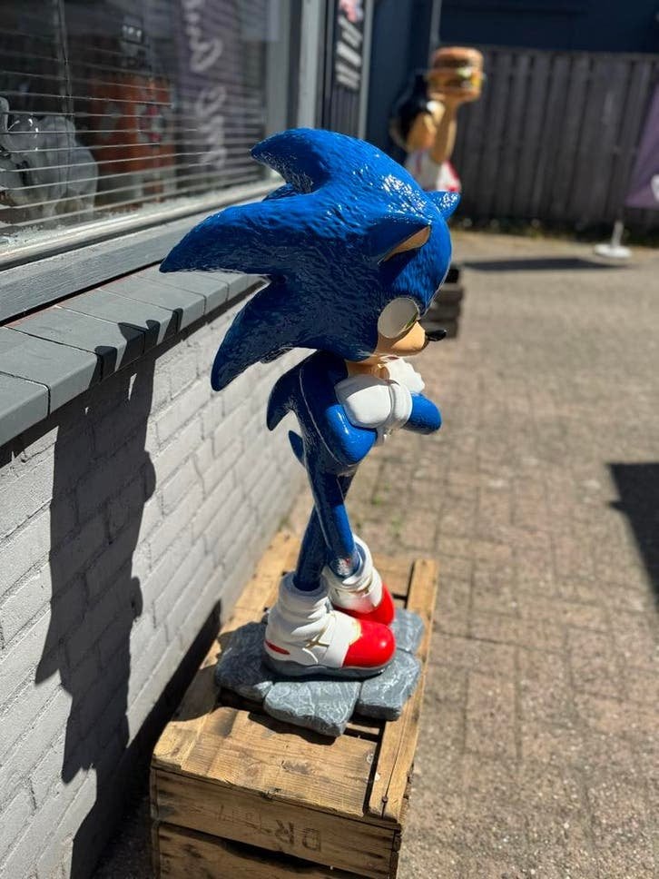 Sonic the Hedgehog beeld - Groot formaat