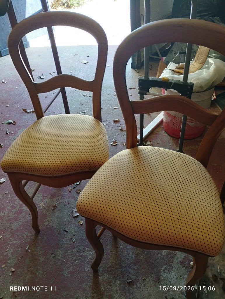 Chaise, Autres couleurs, Deux, Enlèvement, Utilisé
