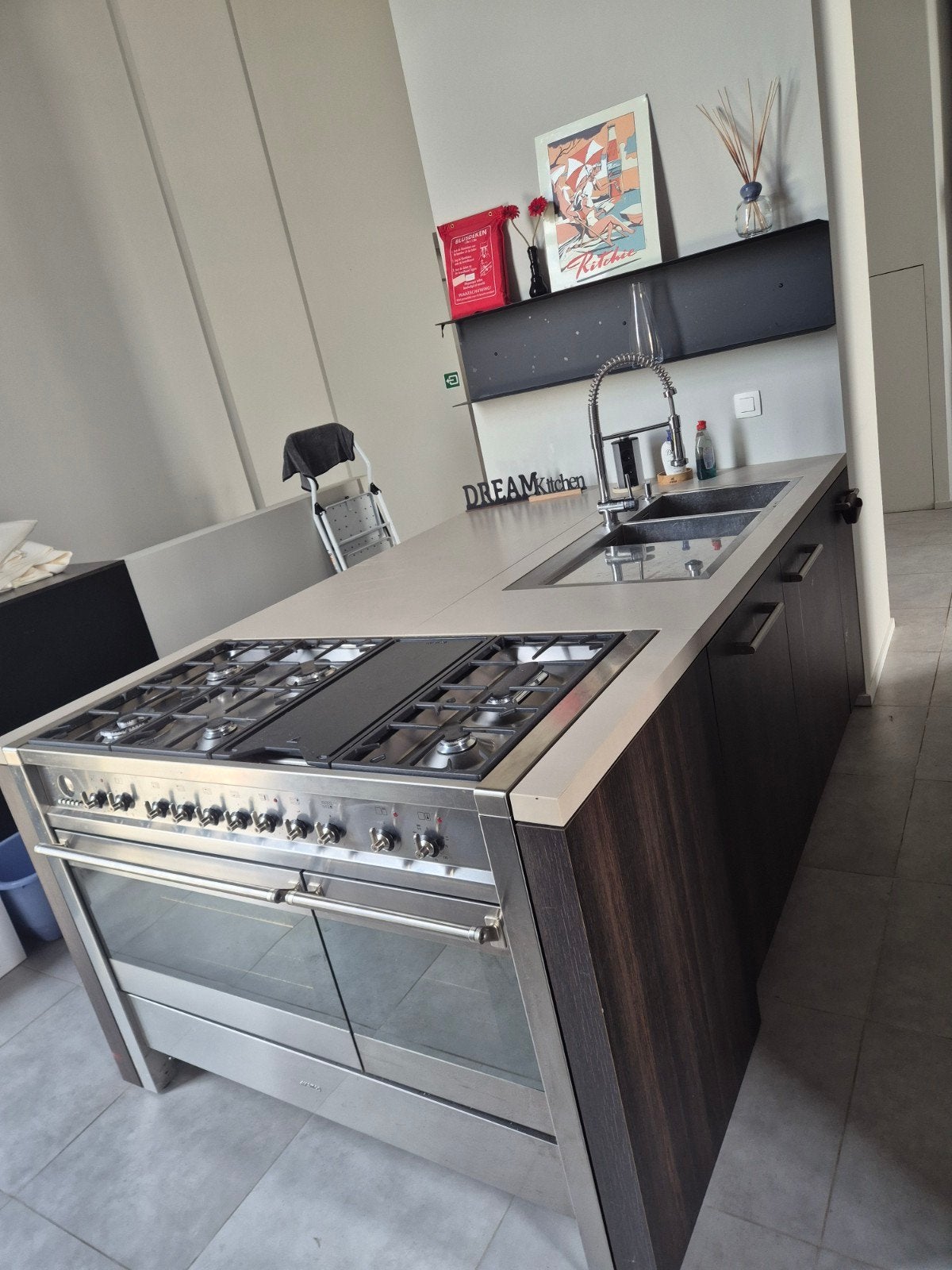 cuisine à vendre à démonter soi-même, Comme neuf, Brun, Enlèvement, Cuisine à mur double