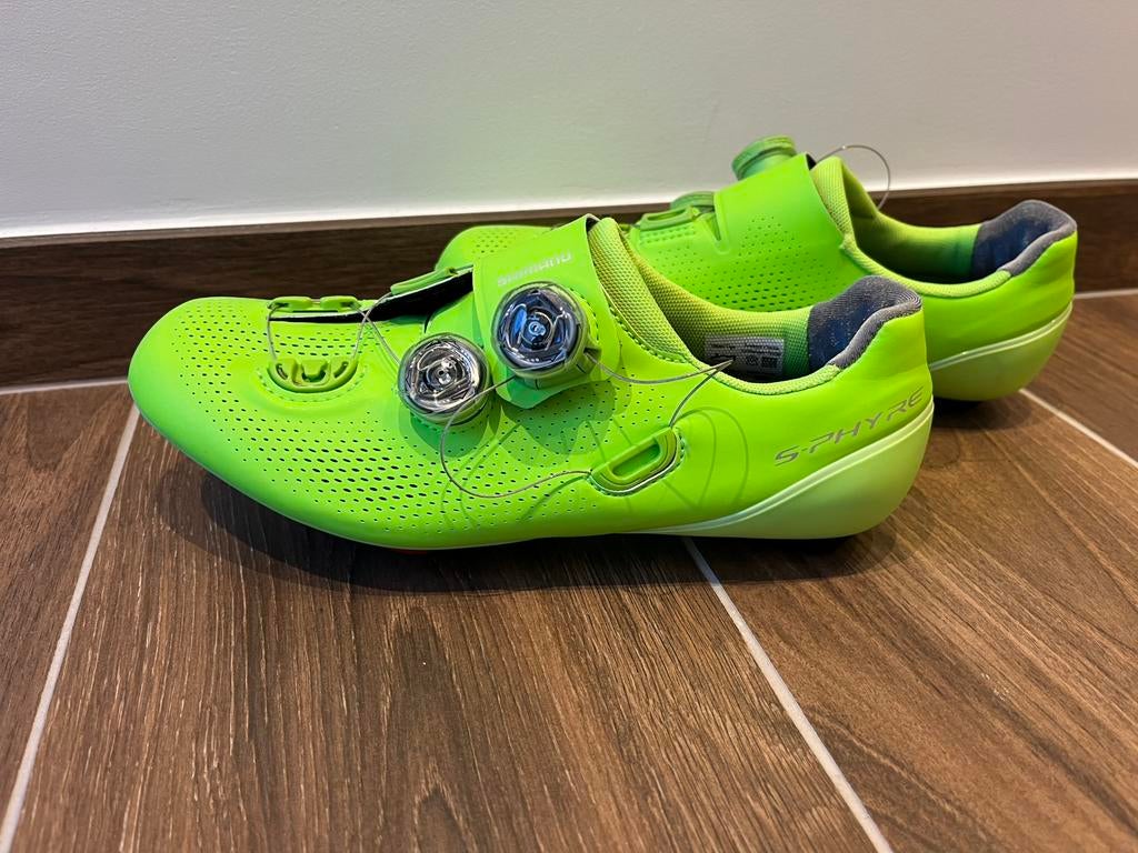 Shimano S-PHYRE RC901 groen maat 40, Fietsen en Brommers, Ophalen, Zo goed als nieuw, Overige maten, Schoenen