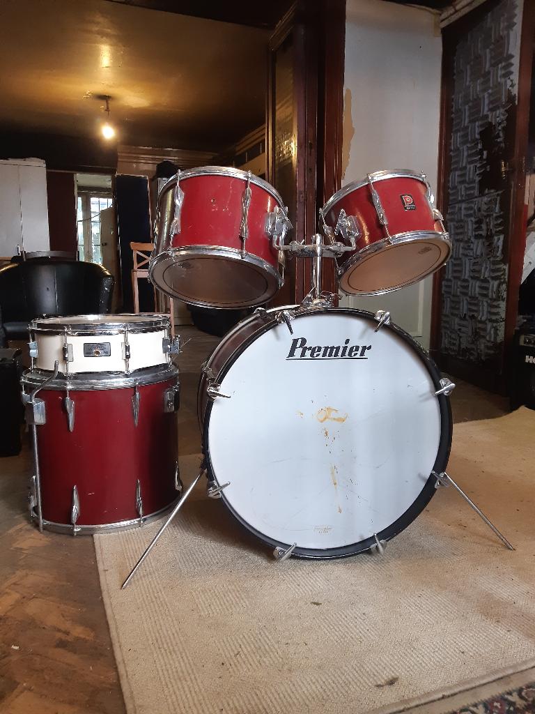 Premier Drums + Adams Snare READ ALL DETAILS !, Muziek en Instrumenten, Drumstellen en Slagwerk, Gebruikt, Premier, Ophalen