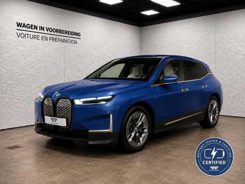 BMW iX xDrive40*76.6kWh*PANO DAK*H/K*95k = NIEUWPRIJS!*, Autos, BMW, Achat, Entreprise, Capteur de lumière, IX