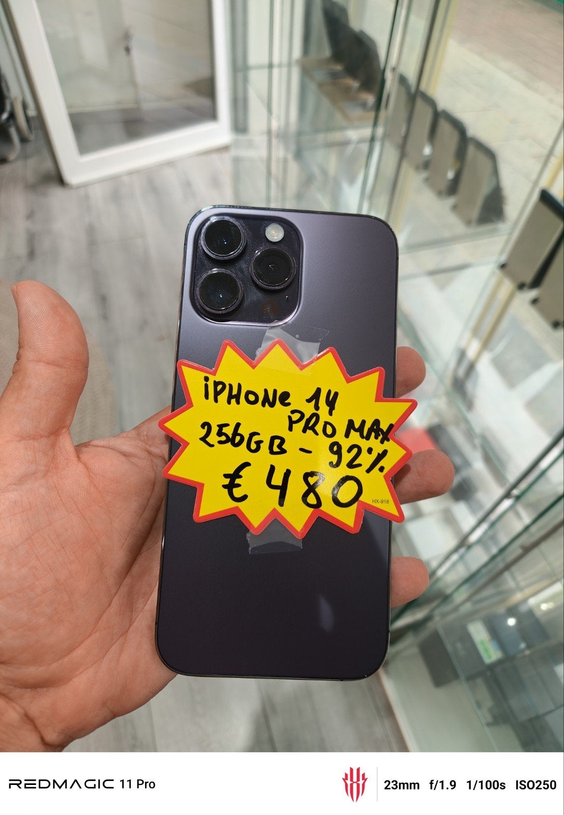iphone 14 Pro Max 256gb 1 jaar garantie, Ophalen of Verzenden, IPhone 14