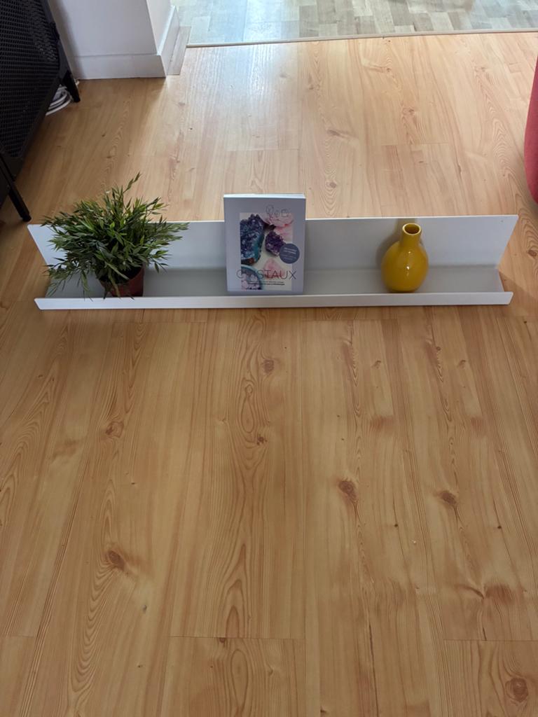 Étagère tablette marque FROST serie UNU Blanc mat en alu, Enlèvement, Neuf
