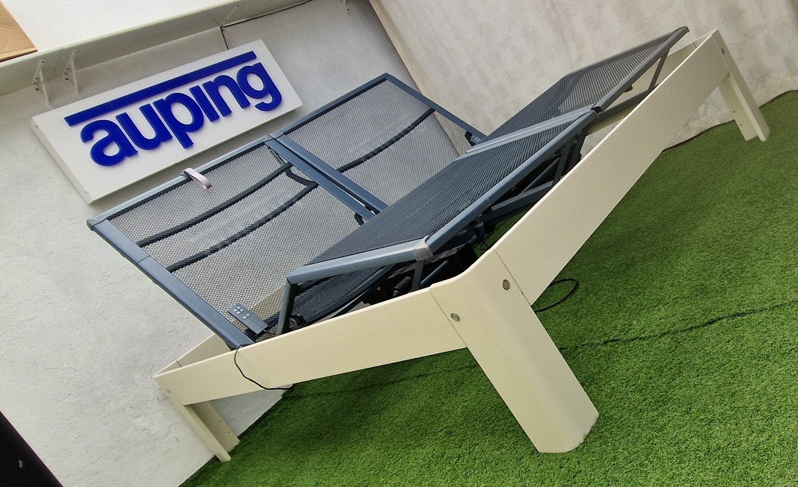 Auping Auronde Elektrisch Bed 180x210cm 48cm Hoog, Enlèvement ou Envoi, Auping