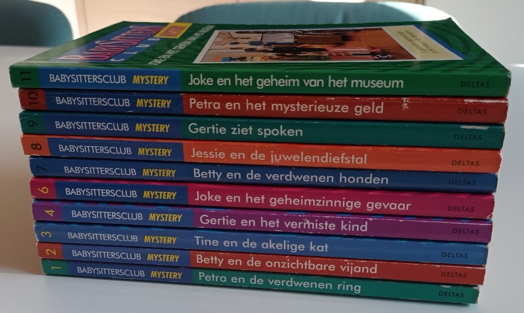 Babysitters Club Mystery - reeks van 11 boekjes, Boeken, Fictie, Ann M. Martin, Ophalen, Gelezen