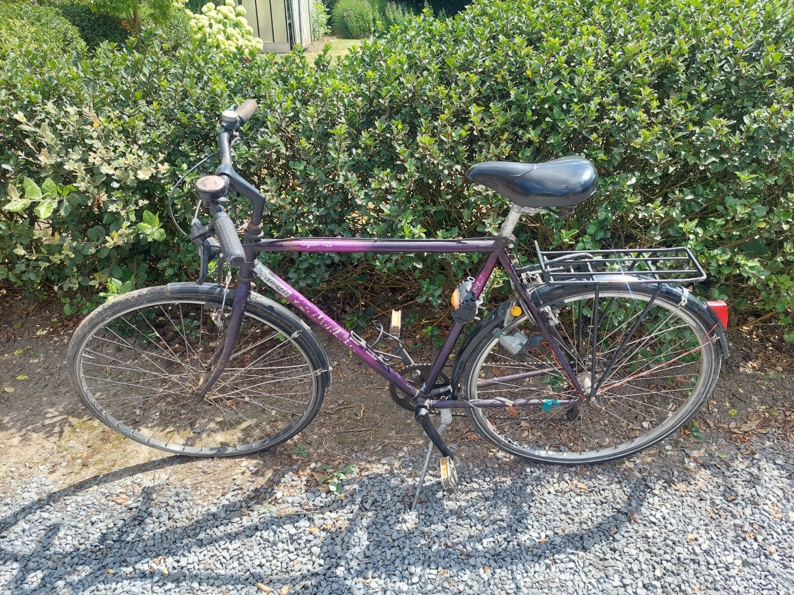 Herenfiets, Ophalen